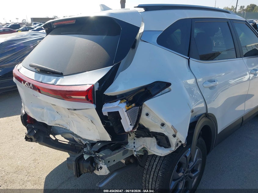 2024 Kia Seltos VIN KNDEU2AA0R7652652 IAAI salvage auction — REAR END, Wait Title, sold $25 on 2026-08-02 (photo 6)