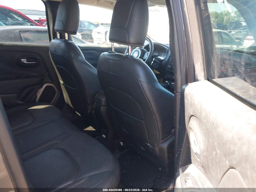 2016 Jeep Renegade VIN ZACCJADT0GPC77434 IAAI salvage auction — HAIL, Salvage Title, sold $1,400 on 2026-08-04 (photo 8)