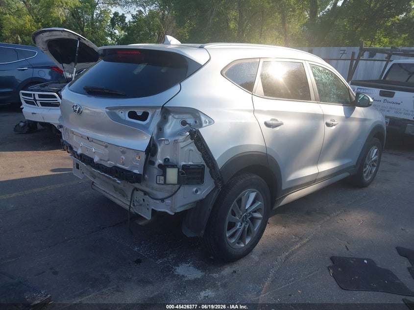 2018 Hyundai Tucson VIN KM8J3CA49JU775126 IAAI salvage auction — FRONT & REAR, Salvage Title, sold $5,000 on 2026-07-23 (photo 4)