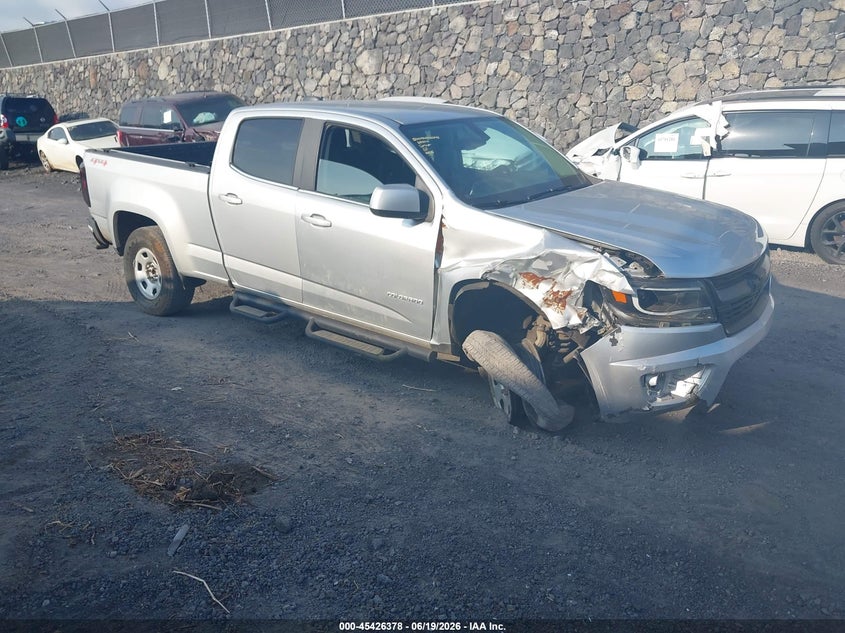 2017 Chevrolet Colorado VIN 1GCGTCEN5H1161400 IAAI salvage auction — RIGHT FRONT, Salvage (Hawaii), sold $1,525 on 2026-07-23 (photo 1)
