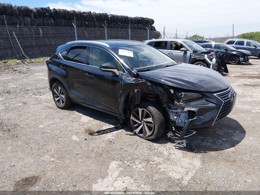 2018 Lexus Nx VIN JTJBARBZ5J2150596 IAAI salvage auction — RIGHT FRONT, Salvage (Pennsylvania), sold $6,600 on 2026-08-01 (photo 1)