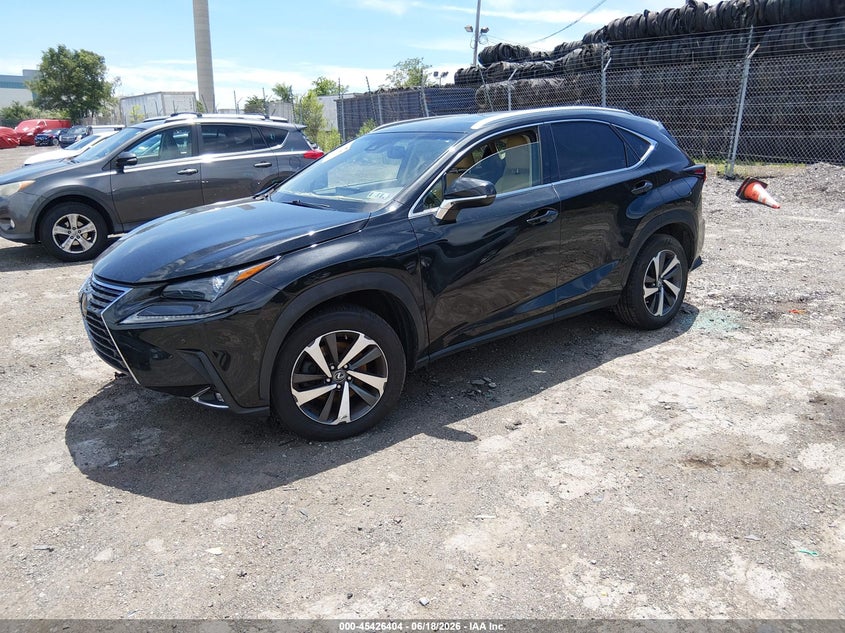 2018 Lexus Nx VIN JTJBARBZ5J2150596 IAAI salvage auction — RIGHT FRONT, Salvage (Pennsylvania), sold $6,600 on 2026-08-01 (photo 2)