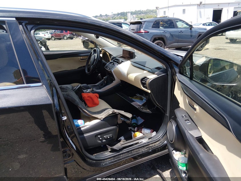 2018 Lexus Nx VIN JTJBARBZ5J2150596 IAAI salvage auction — RIGHT FRONT, Salvage (Pennsylvania), sold $6,600 on 2026-08-01 (photo 5)