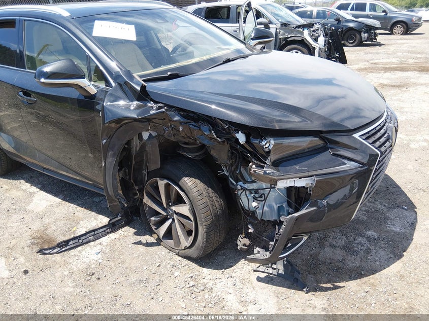 2018 Lexus Nx VIN JTJBARBZ5J2150596 IAAI salvage auction — RIGHT FRONT, Salvage (Pennsylvania), sold $6,600 on 2026-08-01 (photo 6)