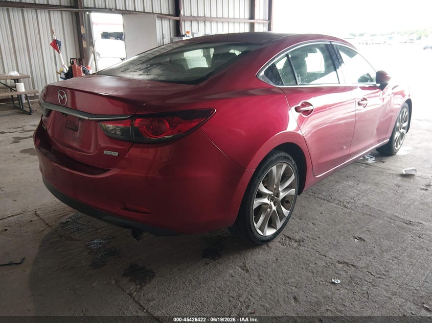 2014 Mazda 6 VIN JM1GJ1T64E1143908 IAAI salvage auction — NORMAL WEAR, Clear (Montana), sold $1,650 on 2026-07-13 (photo 4)