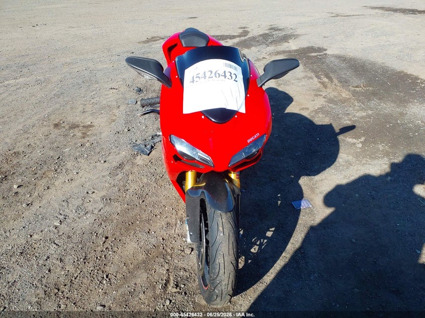 2010 Ducati 1198 VIN ZDM1XBLW4AB026218 IAAI salvage auction — ALL OVER, Salvage (Pennsylvania), sold $2,850 on 2026-07-28 (photo 5)
