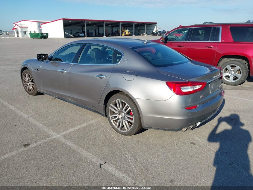 2015 Maserati Quattroporte VIN ZAM56RRA6F1130433 IAAI salvage auction — LEFT SIDE, Salvage (Nebraska), sold $4,500 on 2026-07-30 (photo 3)