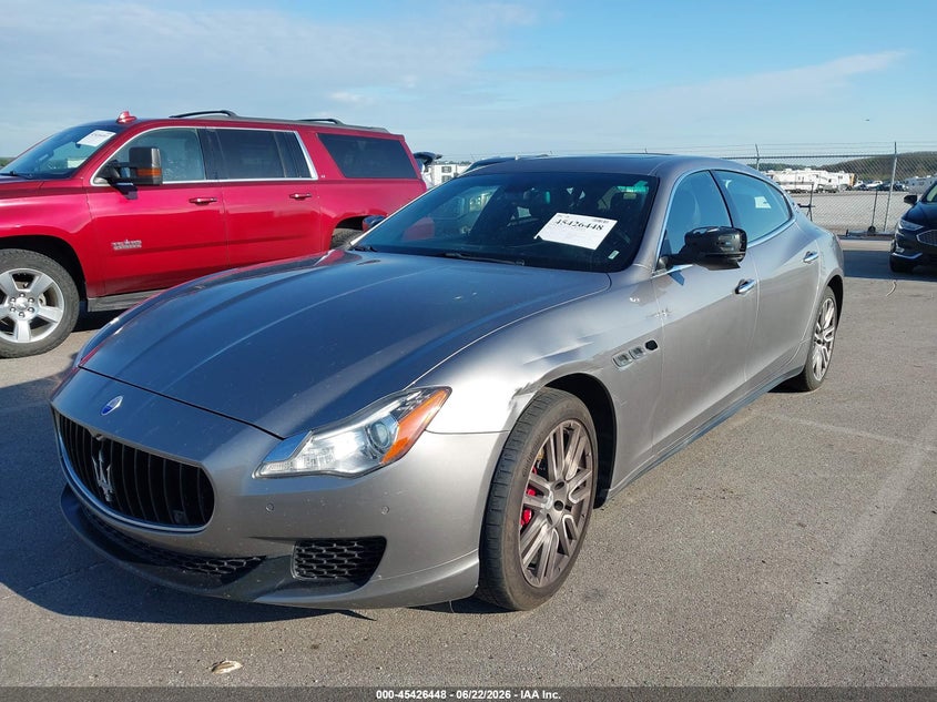 2015 Maserati Quattroporte VIN ZAM56RRA6F1130433 IAAI salvage auction — LEFT SIDE, Salvage (Nebraska), sold $4,500 on 2026-07-30 (photo 6)