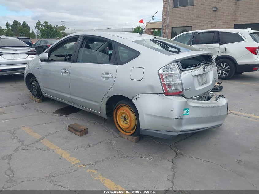 2007 Toyota Prius VIN JTDKB20U077090768 IAAI salvage auction — RIGHT REAR, Salvage (California), sold $450 on 2026-07-20 (photo 3)