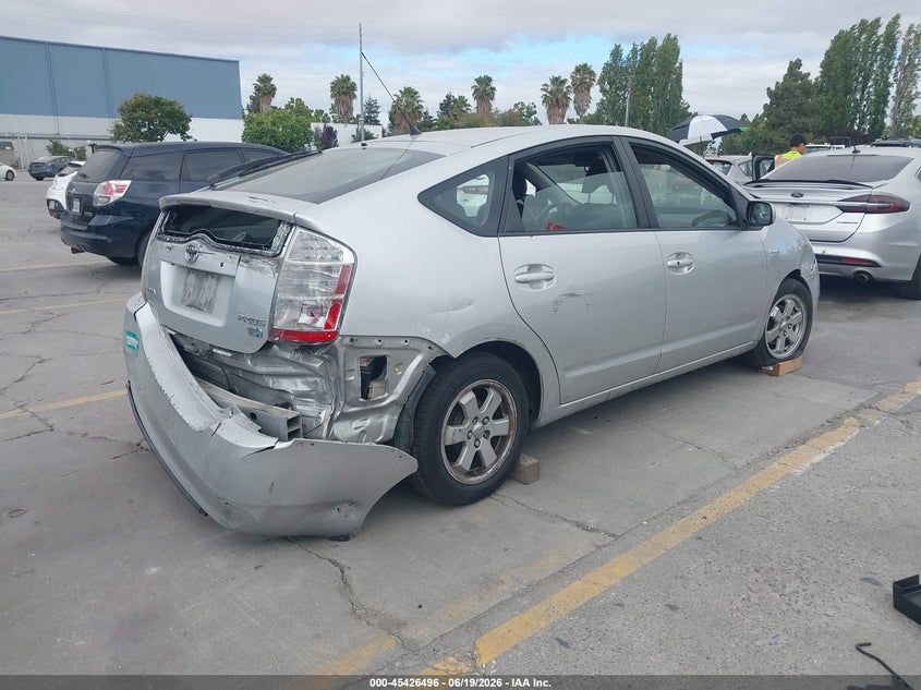 2007 Toyota Prius VIN JTDKB20U077090768 IAAI salvage auction — RIGHT REAR, Salvage (California), sold $450 on 2026-07-20 (photo 4)