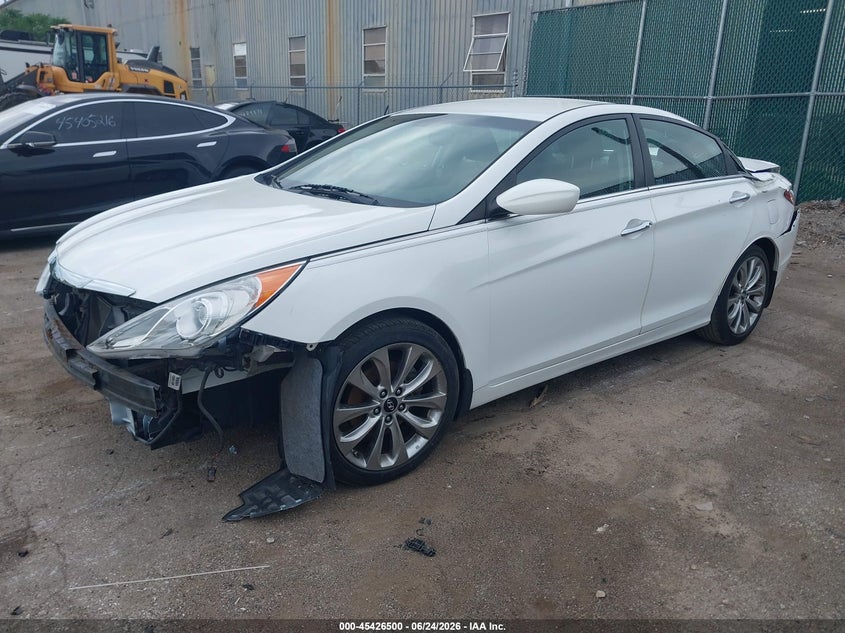 2012 Hyundai Sonata VIN 5NPEC4AC5CH389044 IAAI salvage auction — REAR END, Salvage (Indiana), sold $300 on 2026-07-28 (photo 2)