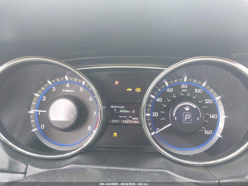 2012 Hyundai Sonata VIN 5NPEC4AC5CH389044 IAAI salvage auction — REAR END, Salvage (Indiana), sold $300 on 2026-07-28 (photo 7)