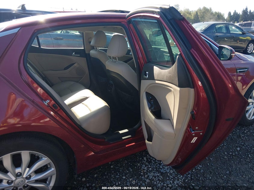 2014 Kia Optima VIN 5XXGN4A76EG336342 IAAI salvage auction — LEFT FRONT, Bill Of Sale (Washington), sold $2,650 on 2026-07-08 (photo 8)