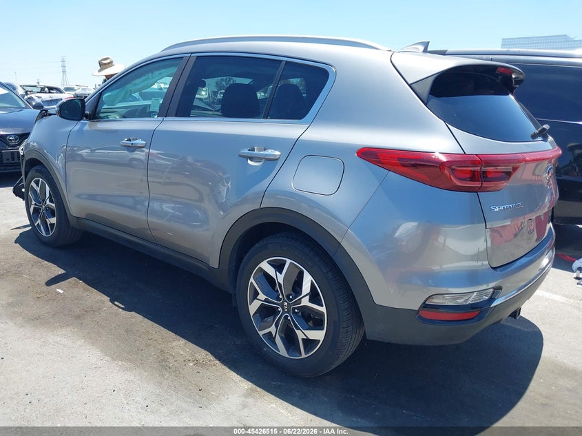 2020 Kia Sportage VIN KNDPN3AC3L7809742 IAAI salvage auction — FRONT END, Salvage Title, sold $1,100 on 2026-07-23 (photo 3)