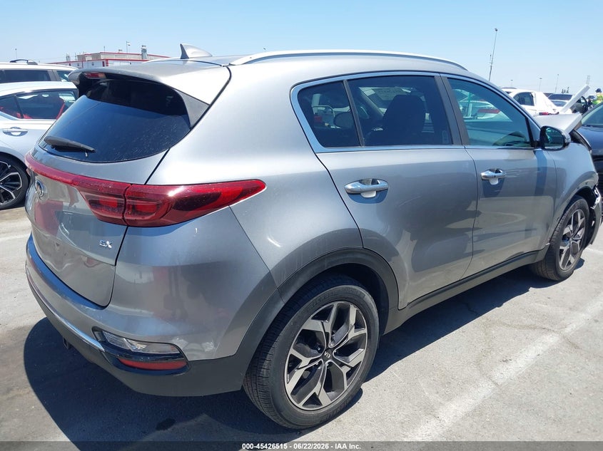 2020 Kia Sportage VIN KNDPN3AC3L7809742 IAAI salvage auction — FRONT END, Salvage Title, sold $1,100 on 2026-07-23 (photo 4)