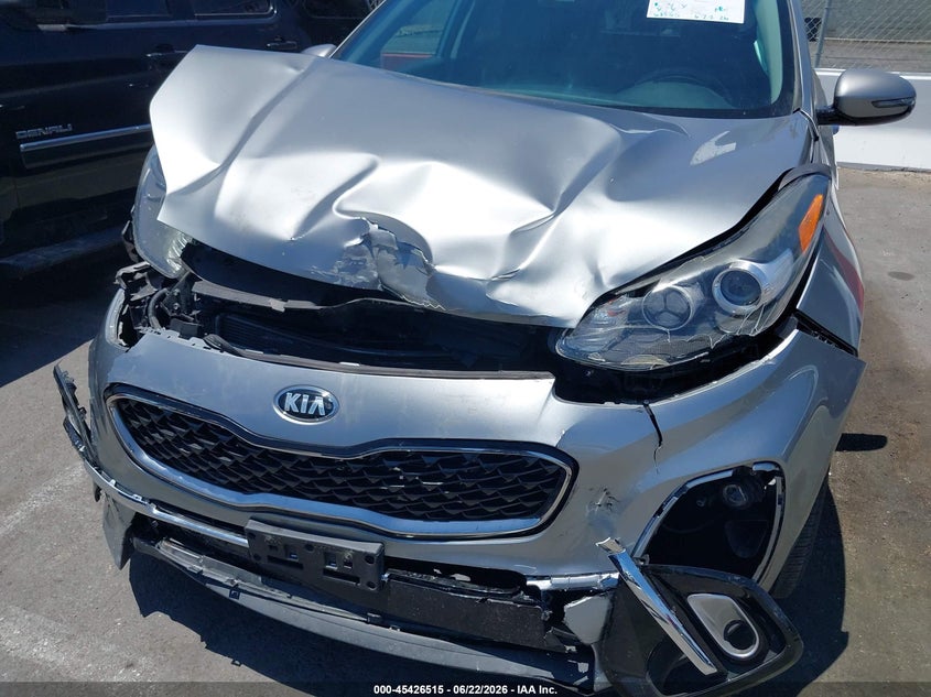 2020 Kia Sportage VIN KNDPN3AC3L7809742 IAAI salvage auction — FRONT END, Salvage Title, sold $1,100 on 2026-07-23 (photo 6)