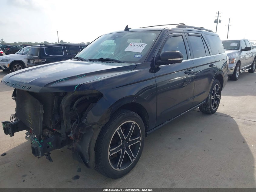 2019 Ford Expedition VIN 1FMJU1KT3KEA01957 IAAI salvage auction — FRONT END, Original (Texas), sold $8,300 on 2026-08-02 (photo 2)