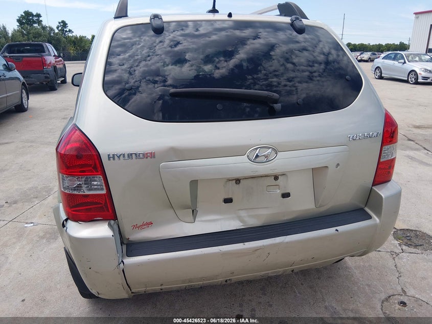 2008 Hyundai Tucson VIN KM8JM12B18U857795 IAAI salvage auction — NORMAL WEAR, Clear (Missouri), sold $625 on 2026-07-14 (photo 6)