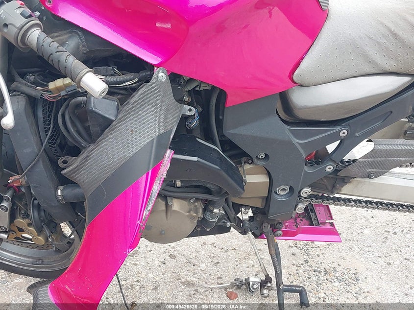 2002 Kawasaki Zx1200 VIN JKAZX9B122A000635 IAAI salvage auction — FRONT END, Salvage (Texas), sold $25 on 2026-07-23 (photo 9)