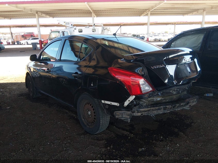 2015 Nissan Versa VIN 3N1CN7AP6FL957508 IAAI salvage auction — REAR END, Salvage (Arizona), sold $1,400 on 2026-07-17 (photo 3)