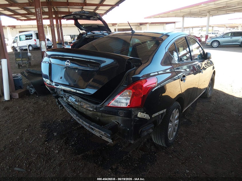 2015 Nissan Versa VIN 3N1CN7AP6FL957508 IAAI salvage auction — REAR END, Salvage (Arizona), sold $1,400 on 2026-07-17 (photo 4)