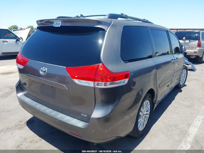 2011 Toyota Sienna VIN 5TDYK3DC0BS170202 IAAI salvage auction — RIGHT FRONT, Salvage (Arizona), sold $1,075 on 2026-07-28 (photo 4)