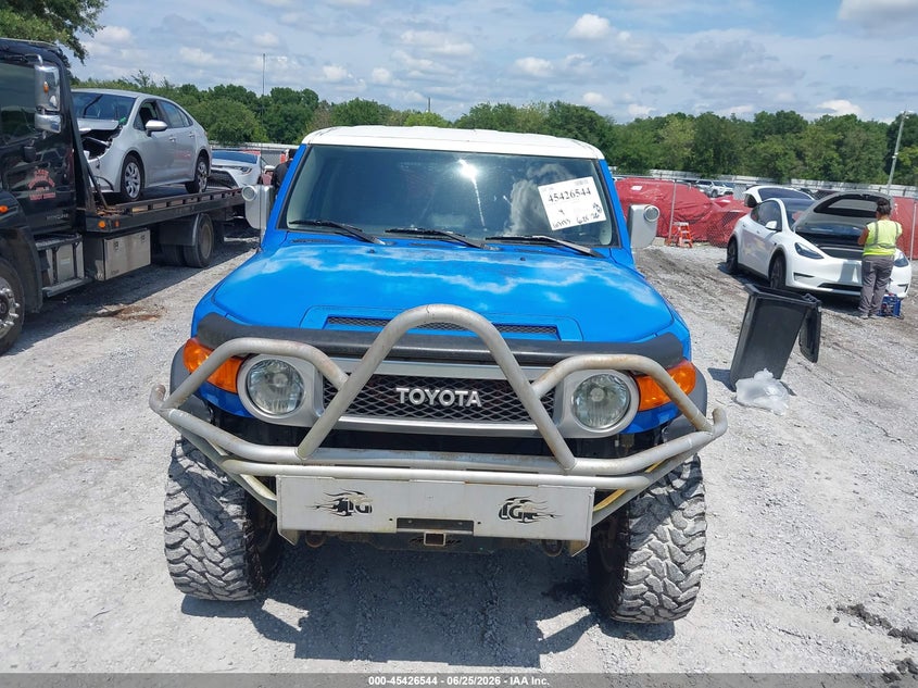 2007 Toyota Fj cruiser VIN JTEBU11F470021932 IAAI salvage auction — MECHANICAL, Rebuildable (Florida), sold $8,900 on 2026-07-07 (photo 6)