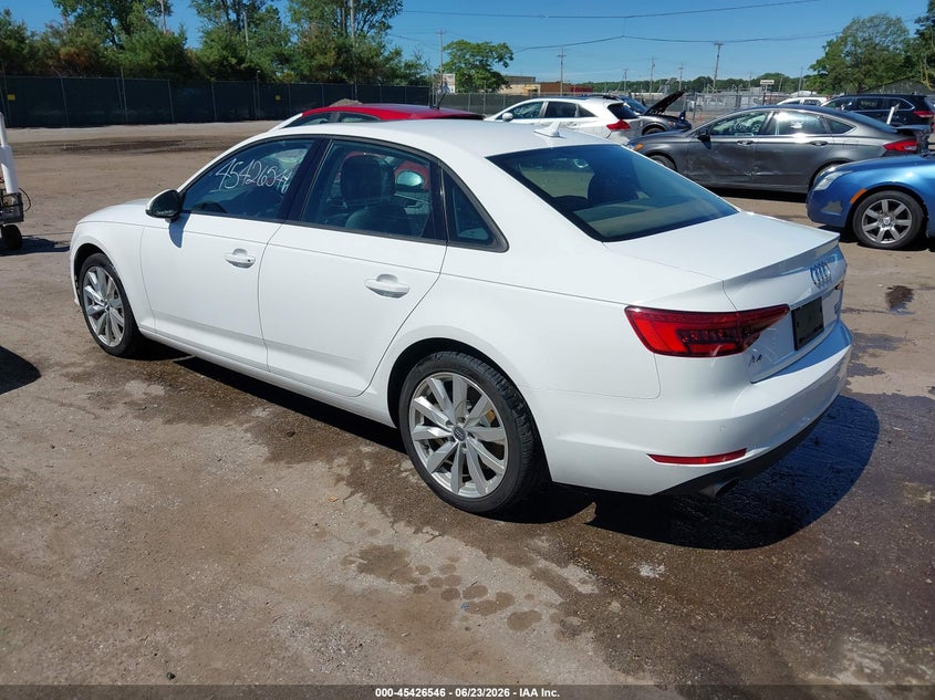 2017 Audi A4 VIN WAUANAF48HN014567 IAAI salvage auction — RIGHT SIDE, Clear (Indiana), sold $3,800 on 2026-07-30 (photo 3)