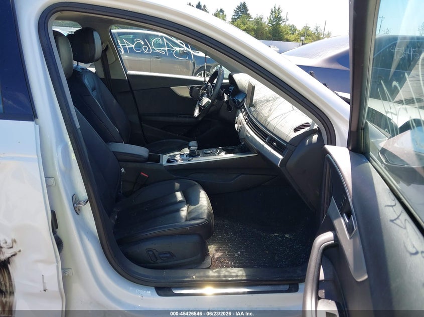 2017 Audi A4 VIN WAUANAF48HN014567 IAAI salvage auction — RIGHT SIDE, Clear (Indiana), sold $3,800 on 2026-07-30 (photo 5)