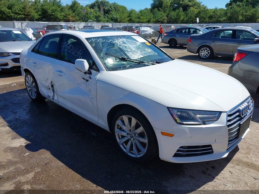 2017 Audi A4 VIN WAUANAF48HN014567 IAAI salvage auction — RIGHT SIDE, Clear (Indiana), sold $3,800 on 2026-07-30 (photo 6)