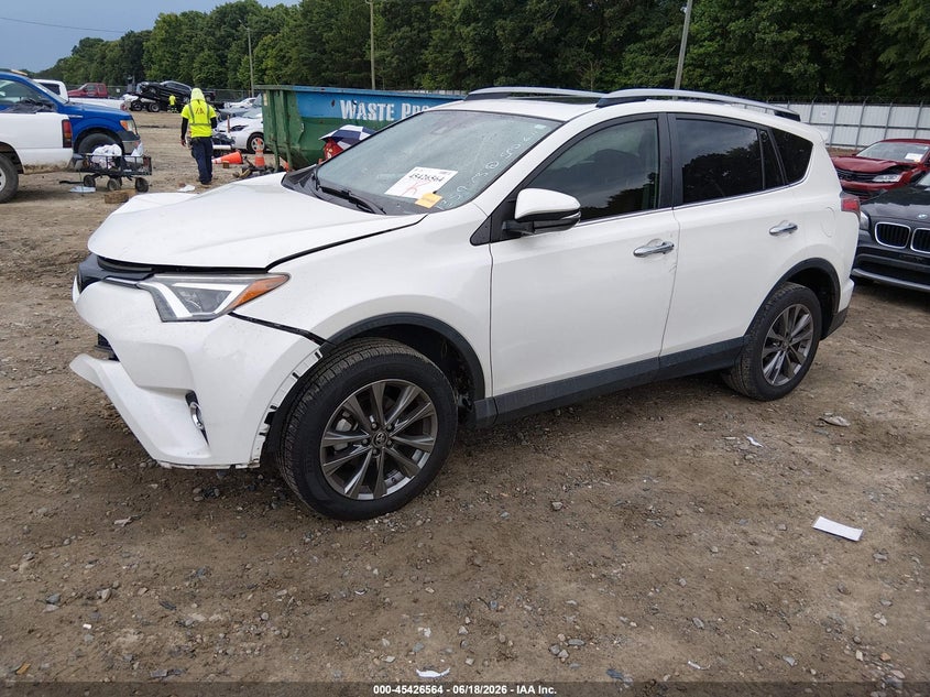 2018 Toyota Rav 4 VIN JTMYFREV9JJ191357 IAAI salvage auction — FRONT END, Salvage (Georgia), sold $6,200 on 2026-07-16 (photo 2)