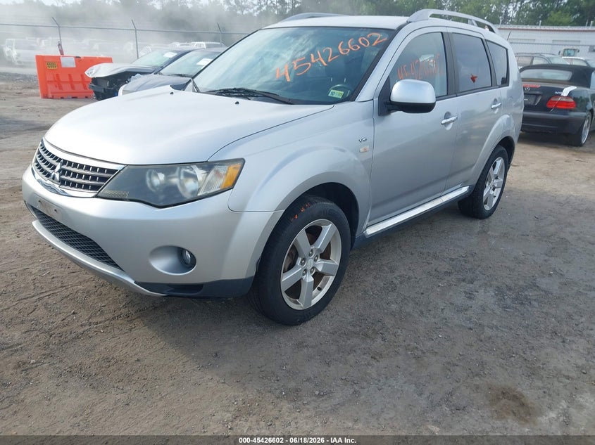 2009 Mitsubishi Outlander VIN JA4MT41X89Z002948 IAAI salvage auction — NORMAL WEAR, Clear (Virginia), sold $400 on 2026-07-17 (photo 2)