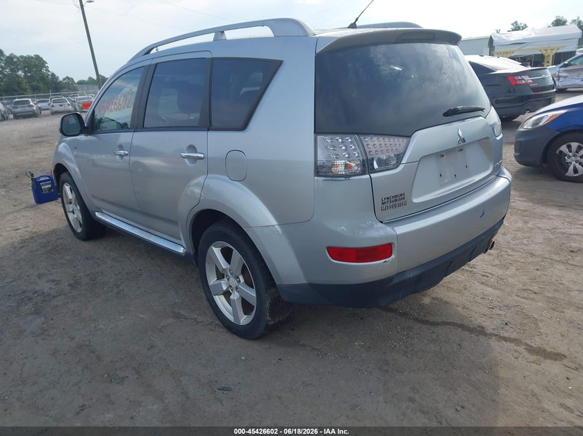 2009 Mitsubishi Outlander VIN JA4MT41X89Z002948 IAAI salvage auction — NORMAL WEAR, Clear (Virginia), sold $400 on 2026-07-17 (photo 3)