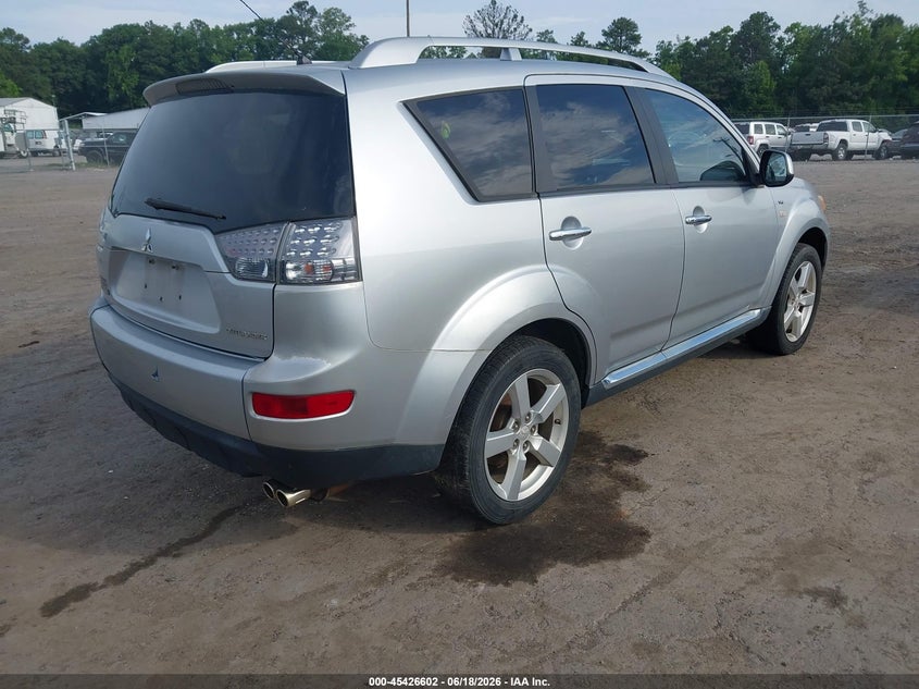 2009 Mitsubishi Outlander VIN JA4MT41X89Z002948 IAAI salvage auction — NORMAL WEAR, Clear (Virginia), sold $400 on 2026-07-17 (photo 4)