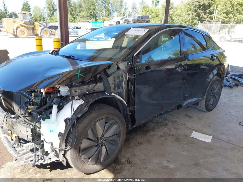 2025 Nissan VIN JN8BF0BE9SM460905 IAAI salvage auction — FRONT & REAR, Salvage Title, sold $325 on 2026-07-29 (photo 2)