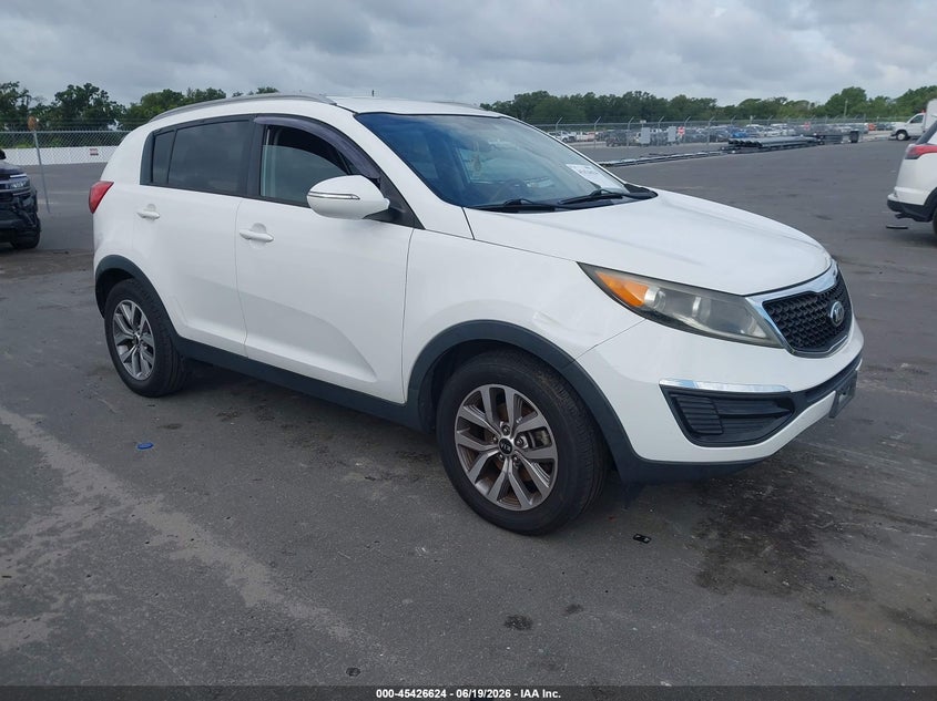2015 Kia Sportage VIN KNDPB3AC3F7787447 IAAI salvage auction — NORMAL WEAR, Salvage Title, sold $1,500 on 2026-07-20 (photo 1)