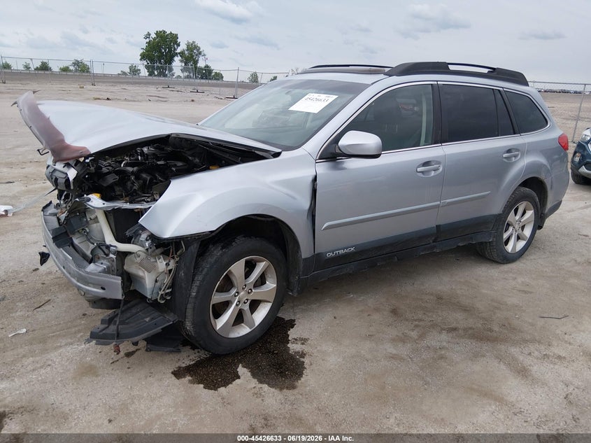 2013 Subaru Outback VIN 4S4BRCKCXD3221080 IAAI salvage auction — FRONT END, Salvage Title, sold $500 on 2026-07-28 (photo 2)