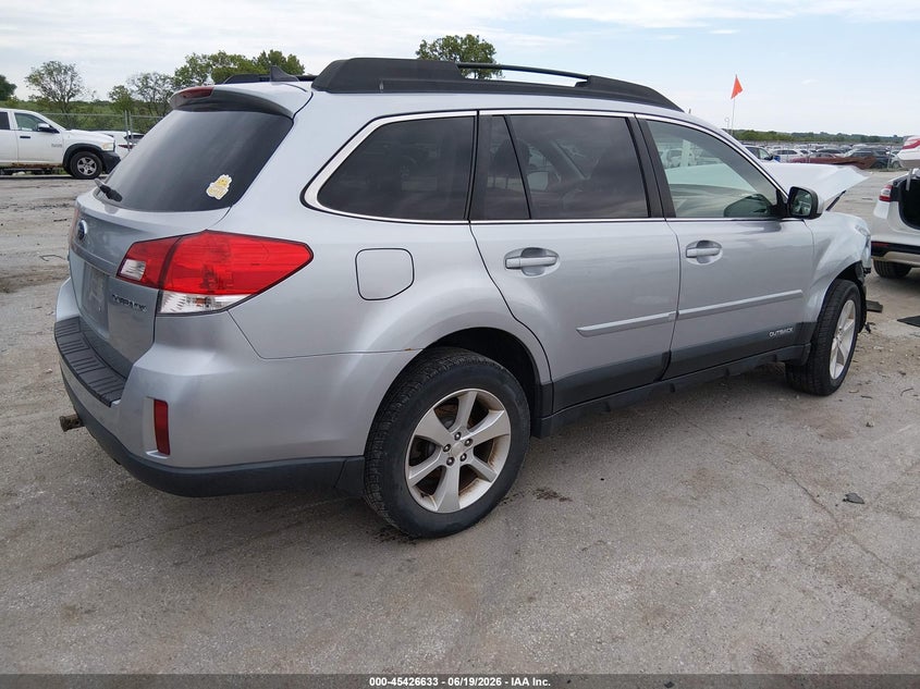 2013 Subaru Outback VIN 4S4BRCKCXD3221080 IAAI salvage auction — FRONT END, Salvage Title, sold $500 on 2026-07-28 (photo 4)