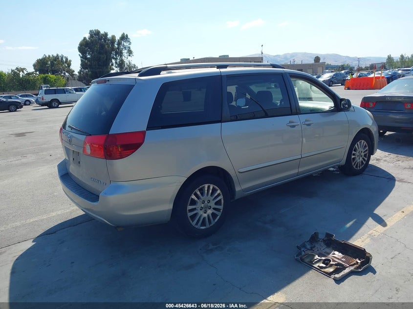 2008 Toyota Sienna VIN 5TDZK23C18S209226 IAAI salvage auction — NORMAL WEAR, Clear - Dealer Only (California), sold $650 on 2026-07-20 (photo 4)