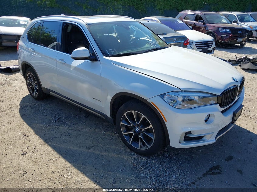 2018 BMW X5 VIN 5UXKT0C50J0W01898 IAAI salvage auction — FRONT & REAR, Mv-907A (New York), sold $8,175 on 2026-07-07 (photo 1)