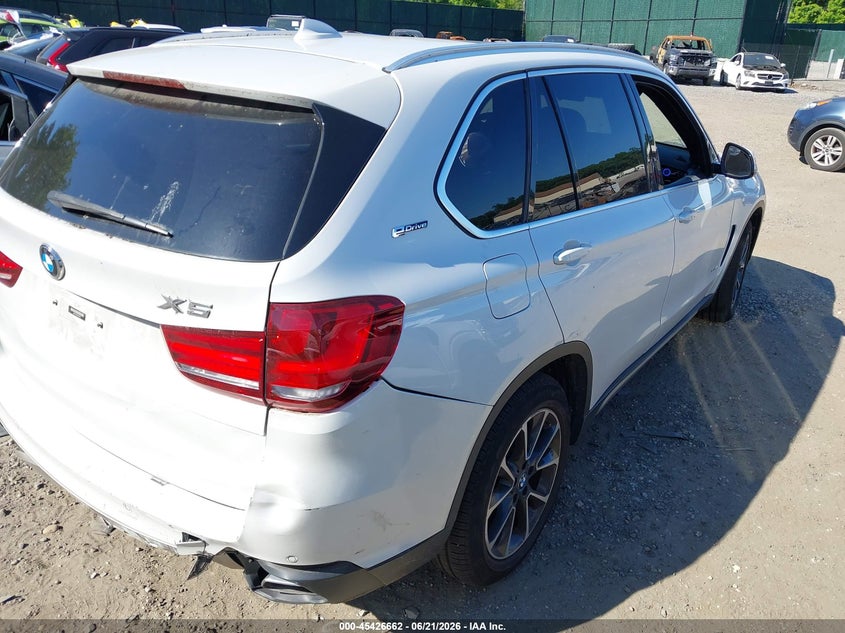 2018 BMW X5 VIN 5UXKT0C50J0W01898 IAAI salvage auction — FRONT & REAR, Mv-907A (New York), sold $8,175 on 2026-07-07 (photo 4)