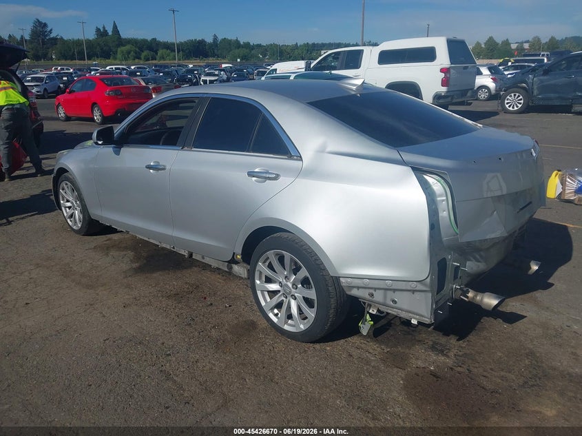 2017 Cadillac Ats VIN 1G6AG5RX5H0177025 IAAI salvage auction — REAR END, Salvage (Oregon), sold $2,300 on 2026-08-22 (photo 3)