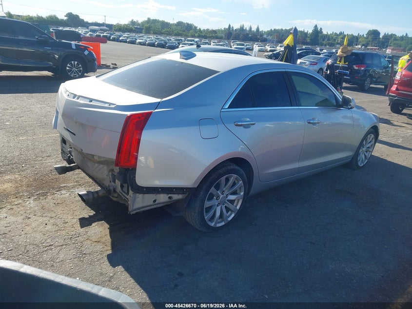 2017 Cadillac Ats VIN 1G6AG5RX5H0177025 IAAI salvage auction — REAR END, Salvage (Oregon), sold $2,300 on 2026-08-22 (photo 4)