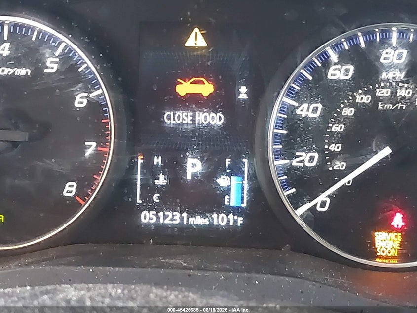 2019 Mitsubishi Outlander VIN JA4AD3A34KZ012289 IAAI salvage auction — FRONT END, Salvage (Arizona), sold $25 on 2026-07-31 (photo 7)