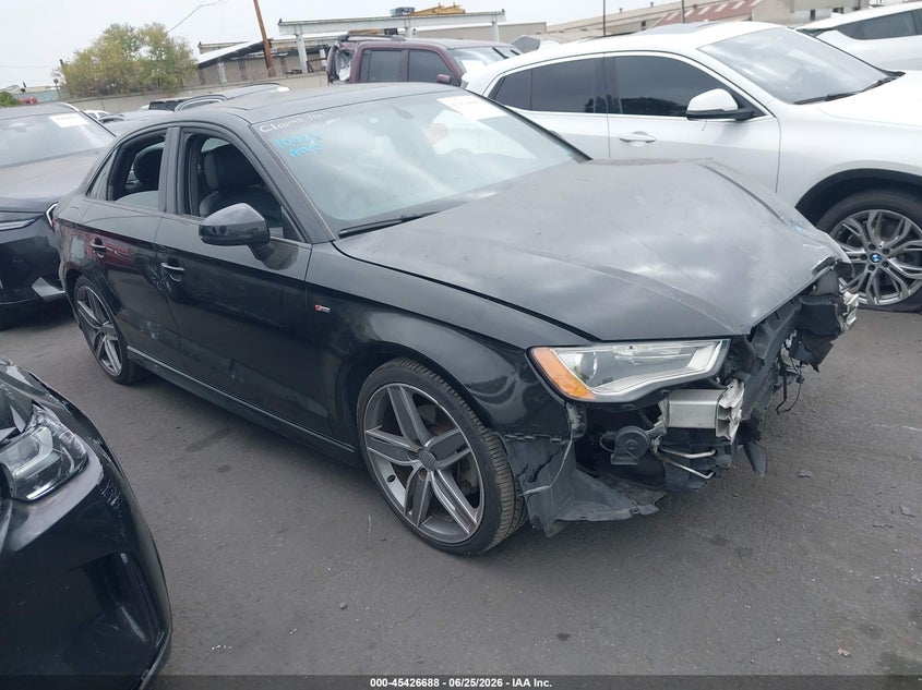 2016 Audi A3 VIN WAUA7GFF5G1050334 IAAI salvage auction — FRONT END, Salvage Certificate (California), sold $875 on 2026-07-15 (photo 1)
