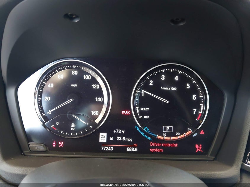 2019 BMW X1 VIN WBXHT3C58K5L36023 IAAI salvage auction — SIDE, Salvage Title, sold $5,200 on 2026-07-11 (photo 7)