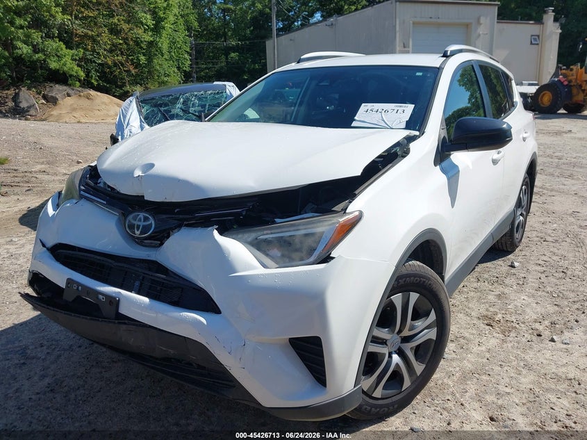 2017 Toyota Rav 4 VIN JTMBFREV3HJ130263 IAAI salvage auction — FRONT & REAR, Salvage (Massachusetts), sold $5,175 on 2026-07-28 (photo 2)