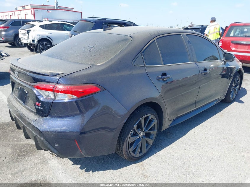 2026 Toyota Corolla VIN JTDBCMFE6T3124724 IAAI salvage auction — LEFT FRONT, Salvage Title, sold $12,700 on 2026-07-16 (photo 4)