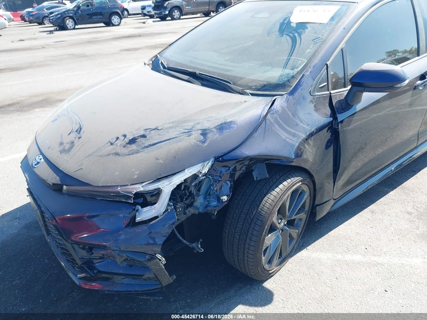 2026 Toyota Corolla VIN JTDBCMFE6T3124724 IAAI salvage auction — LEFT FRONT, Salvage Title, sold $12,700 on 2026-07-16 (photo 6)