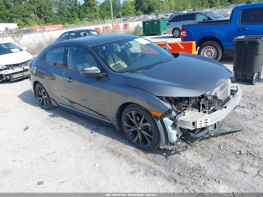 2018 Honda Civic VIN SHHFK7H49JU208710 IAAI salvage auction — FRONT END, Salvage (Idaho), sold $4,225 on 2026-07-14 (photo 1)